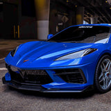 2020-2026 Chevrolet Corvette C8 V3R Style Front Bumper Lip - Vicrez