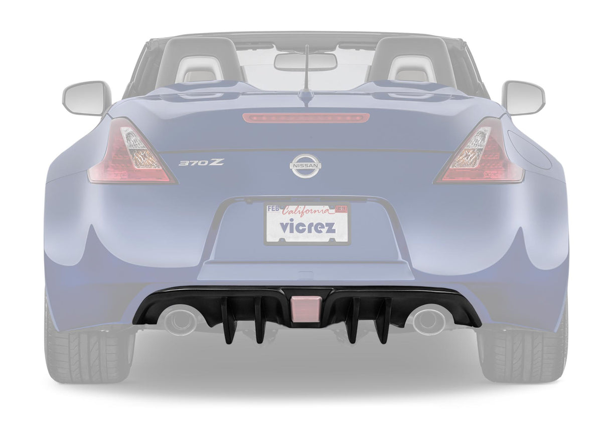 2009-2020 Nissan 370z V3R Style Rear Diffuser - Vicrez Polyurethane