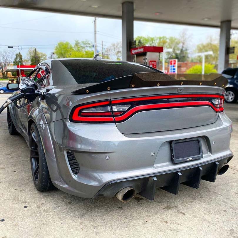2015-2023 Dodge Charger V3R Style Rear Diffuser - Vicrez