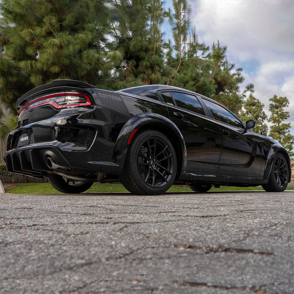 2015-2023 Dodge Charger V3R Style Rear Diffuser - Vicrez