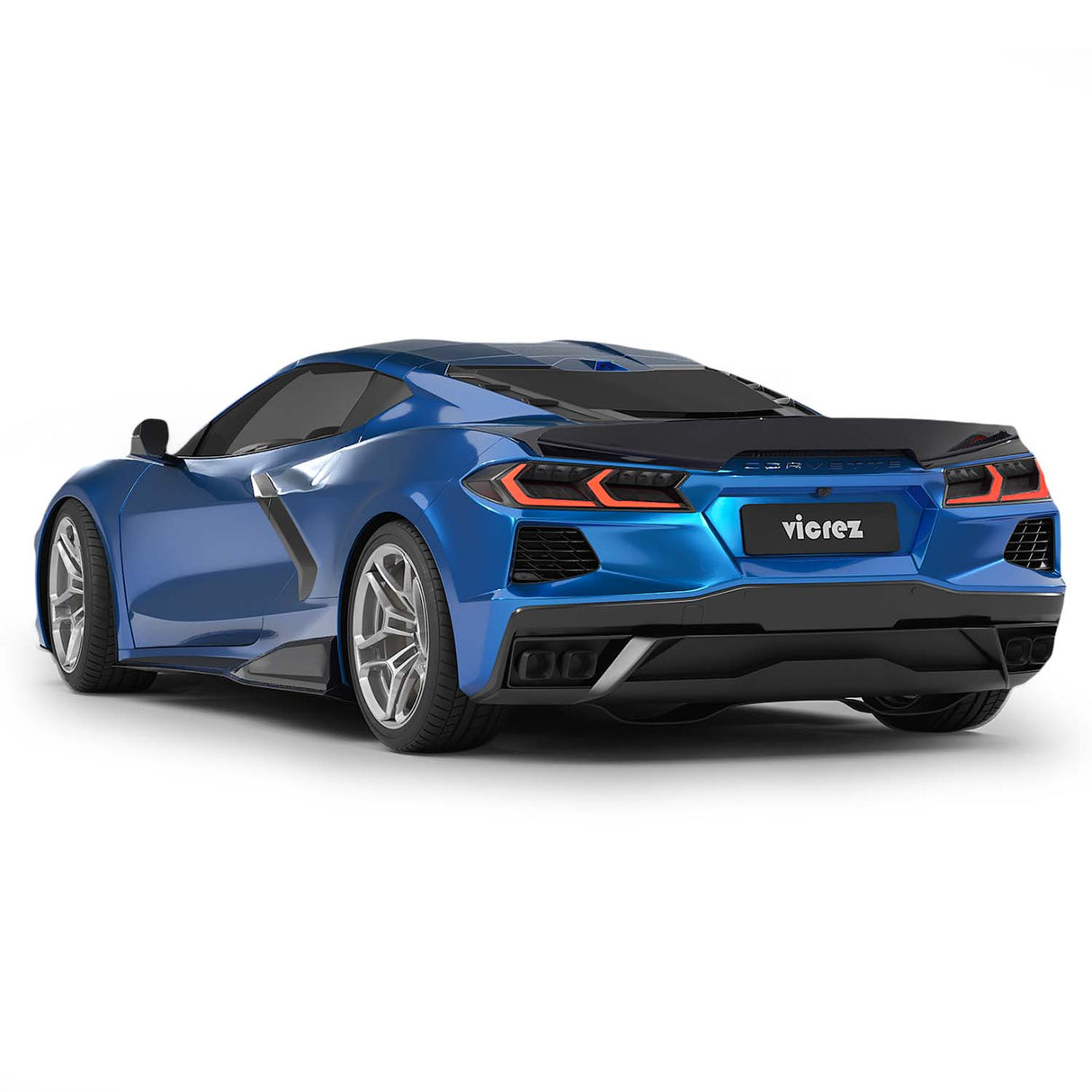 2020-2026 Chevrolet Corvette C8 V3R Style Rear Spoiler - Vicrez