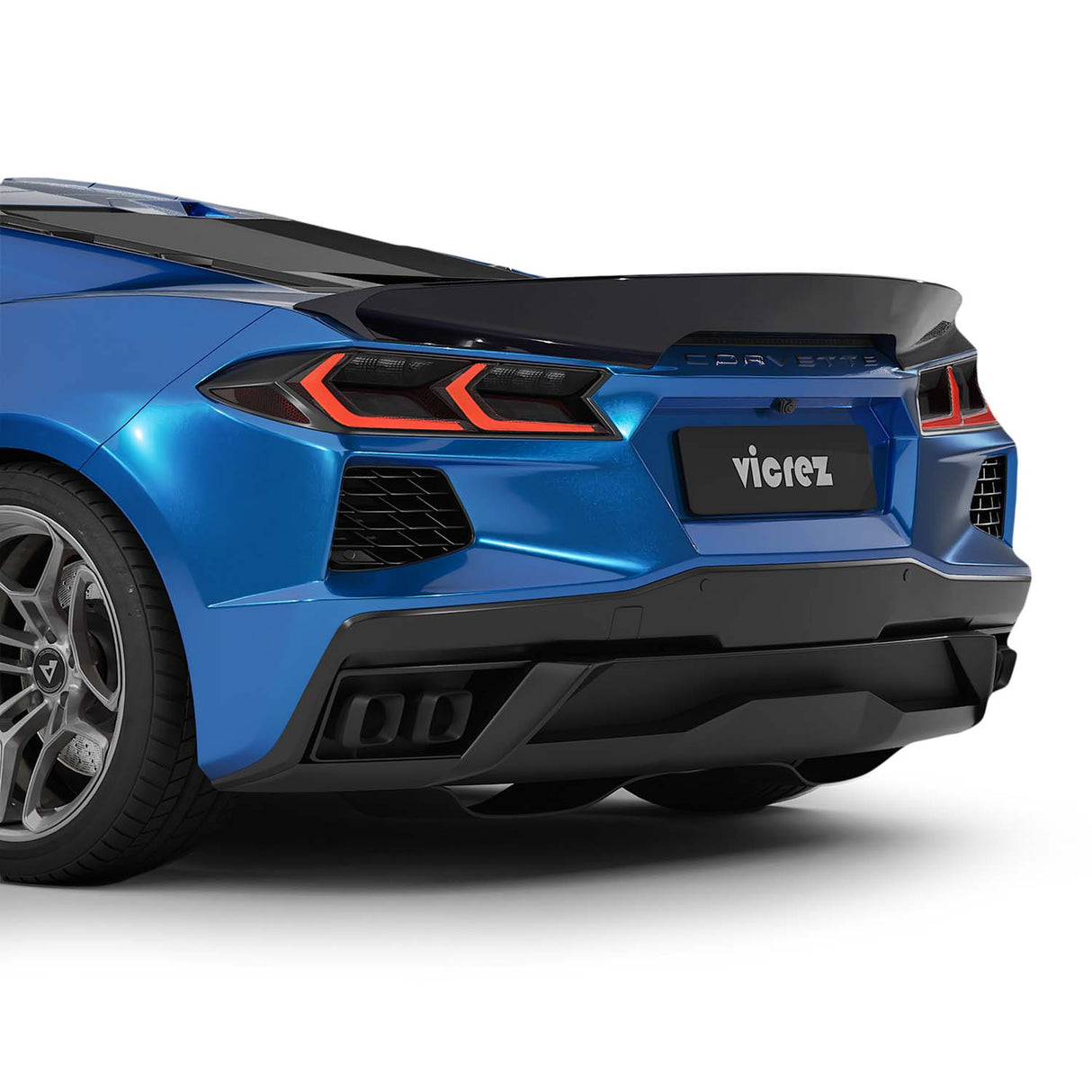 2020-2026 Chevrolet Corvette C8 V3R Style Rear Spoiler - Vicrez