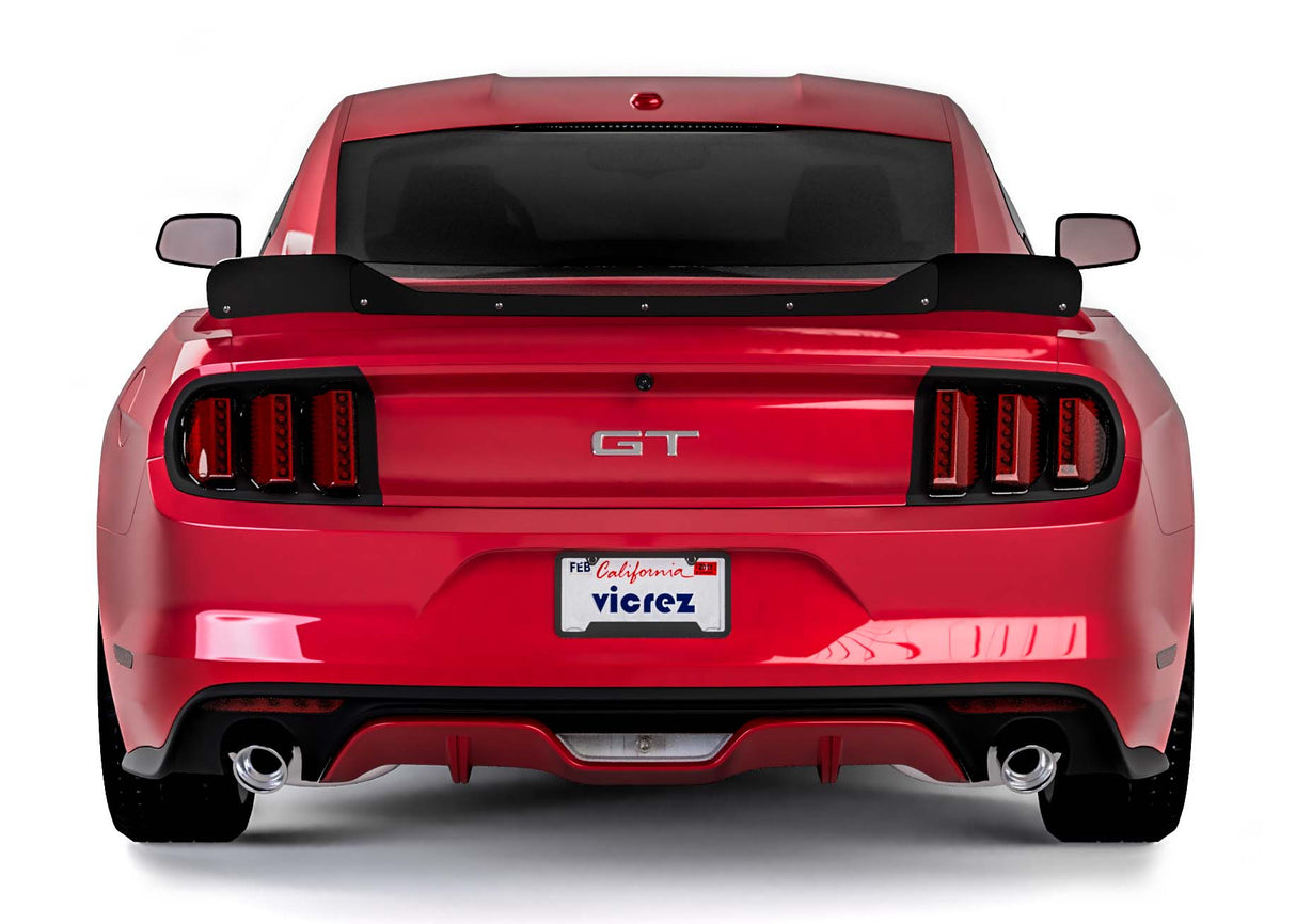 2015-2023 Ford Mustang V3R Style Wicker Bill Add-On - Vicrez