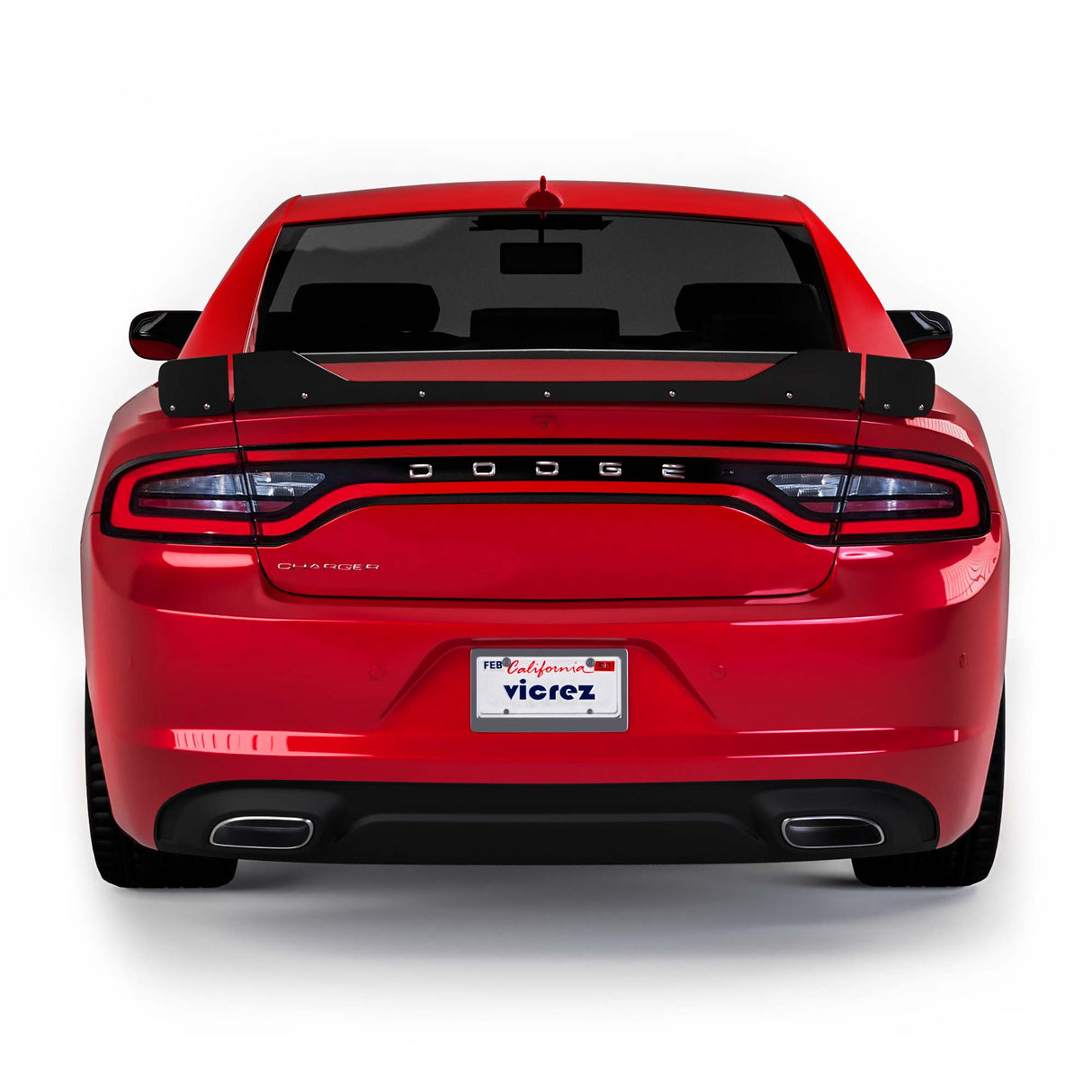 2015-2023 Dodge Charger V3R Style Wicker Bill for 3 Piece Spoiler - Vicrez