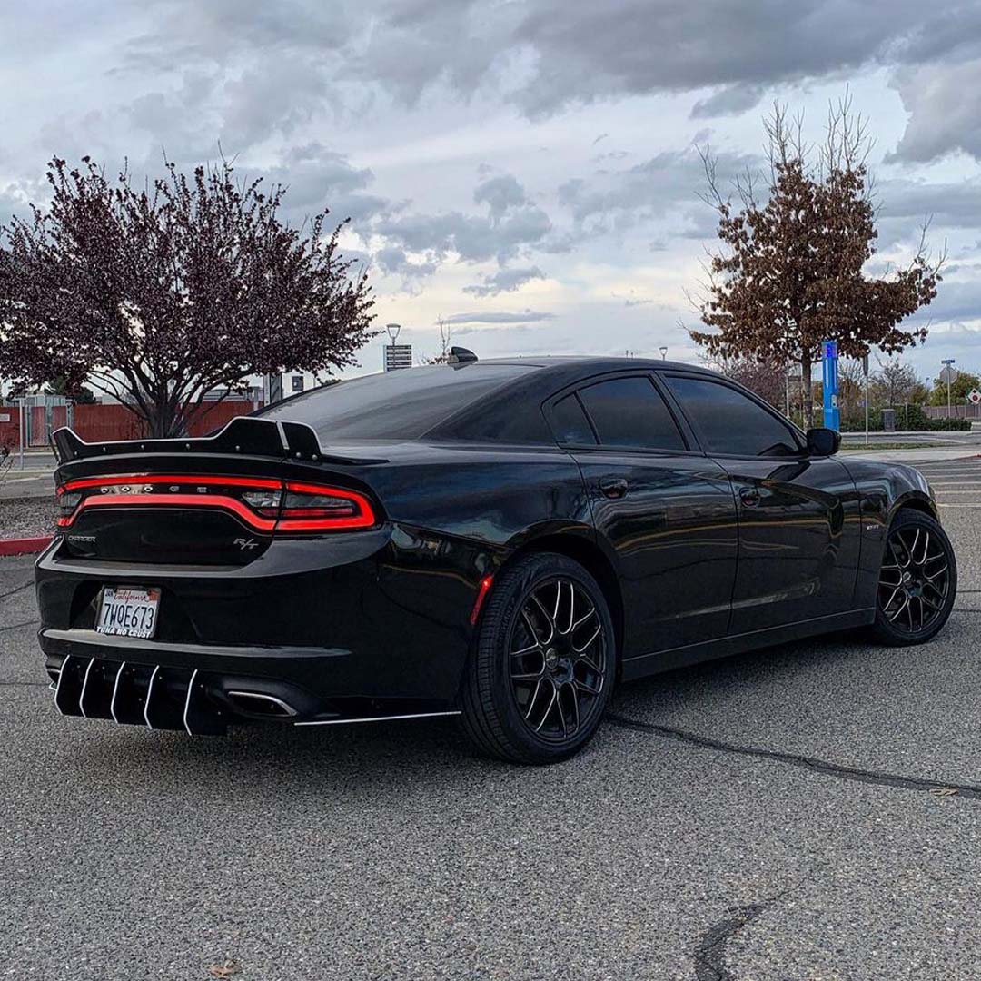 2015-2023 Dodge Charger V3R Style Wicker Bill for 3 Piece Spoiler - Vicrez