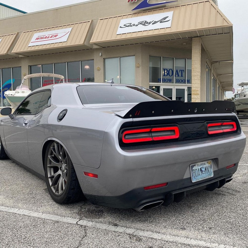 2015-2023 Dodge Challenger V4R Style Rear Diffuser - Vicrez Carbon Fiber