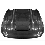 2018-2023 Ford Mustang V6R Style Hood - Vicrez Carbon Fiber