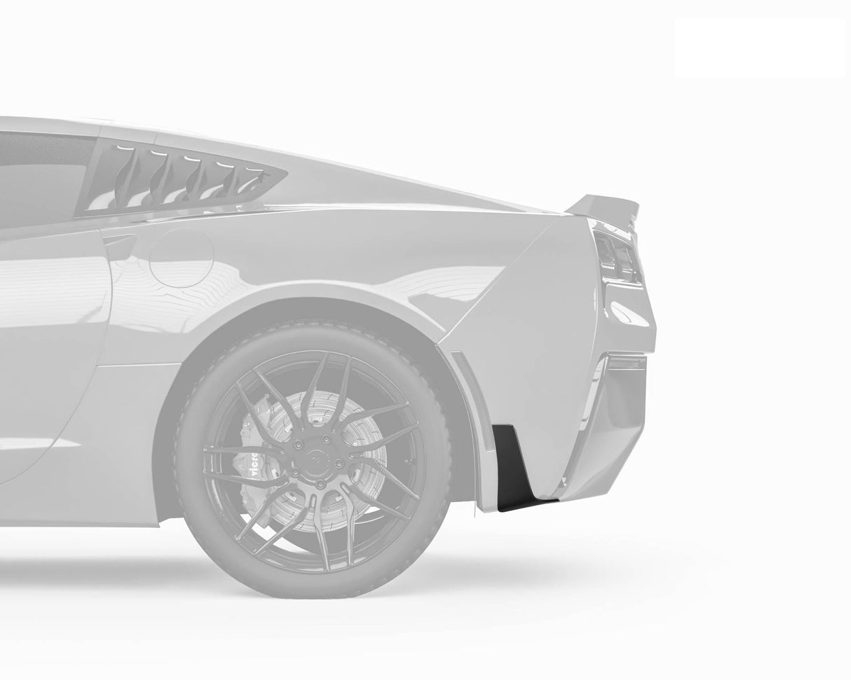 2014-2019 Chevrolet Corvette C7 Vesper Style Rear Side Add-On - Vicrez