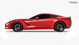 2014-2019 Chevrolet Corvette C7 Vesper Style Rear Side Add-On - Vicrez
