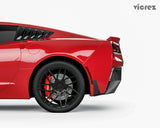 2014-2019 Chevrolet Corvette C7 Vesper Style Rear Side Add-On - Vicrez