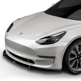 2017-2021 Tesla Model 3 VR1 Style Front Splitter - Vicrez
