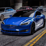 2015-2021 Tesla Model S VR1 Style Side Splitter - Vicrez