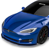 2015-2023 Tesla Model S VR1 Style Front Splitter - Vicrez