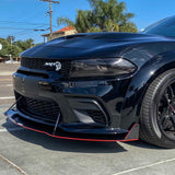 2020-2023 Dodge Charger VR2 Style Front Bumper Lip Splitter - Vicrez