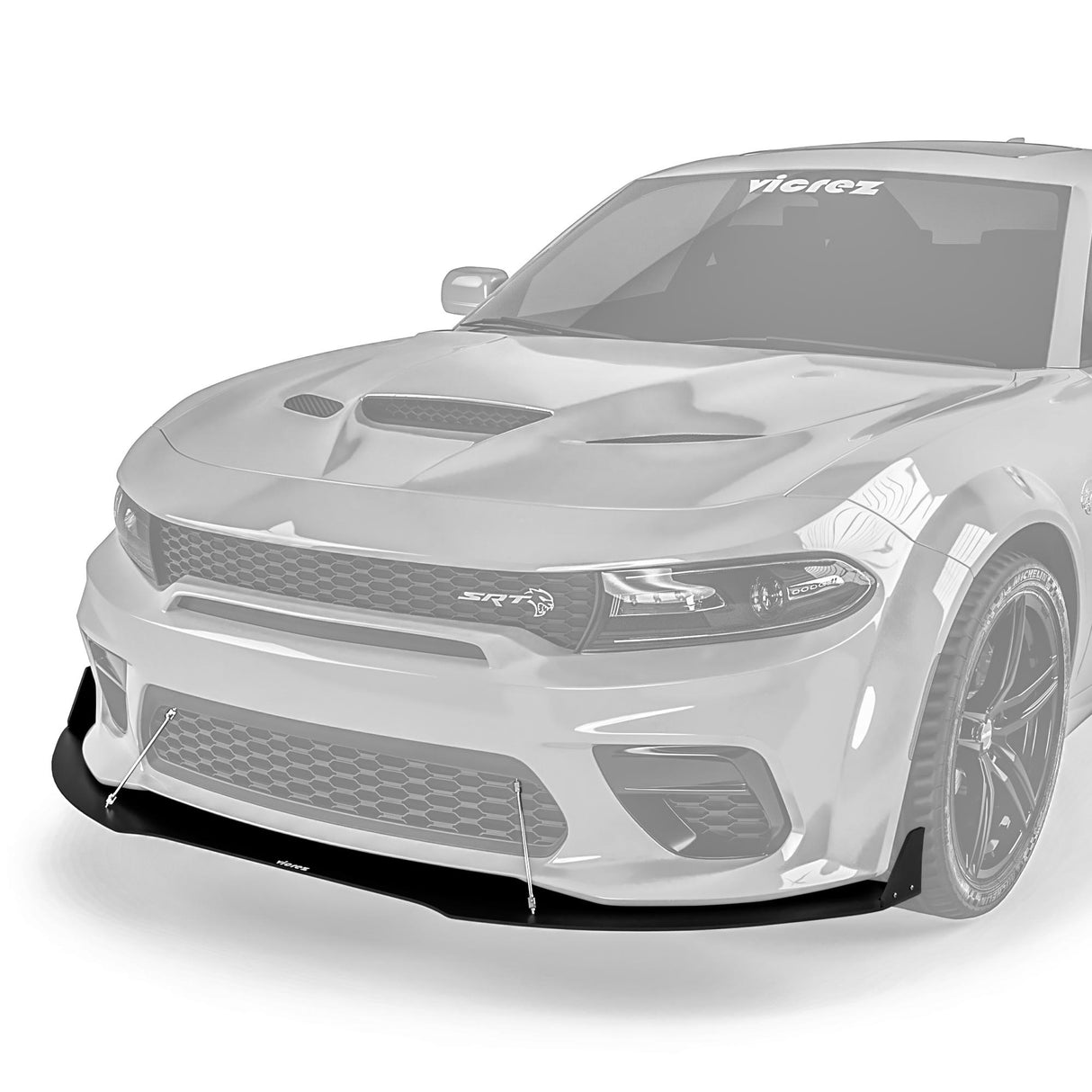 2020-2023 Dodge Charger Widebody VR3 Style Front Bumper Lip Splitter - Vicrez