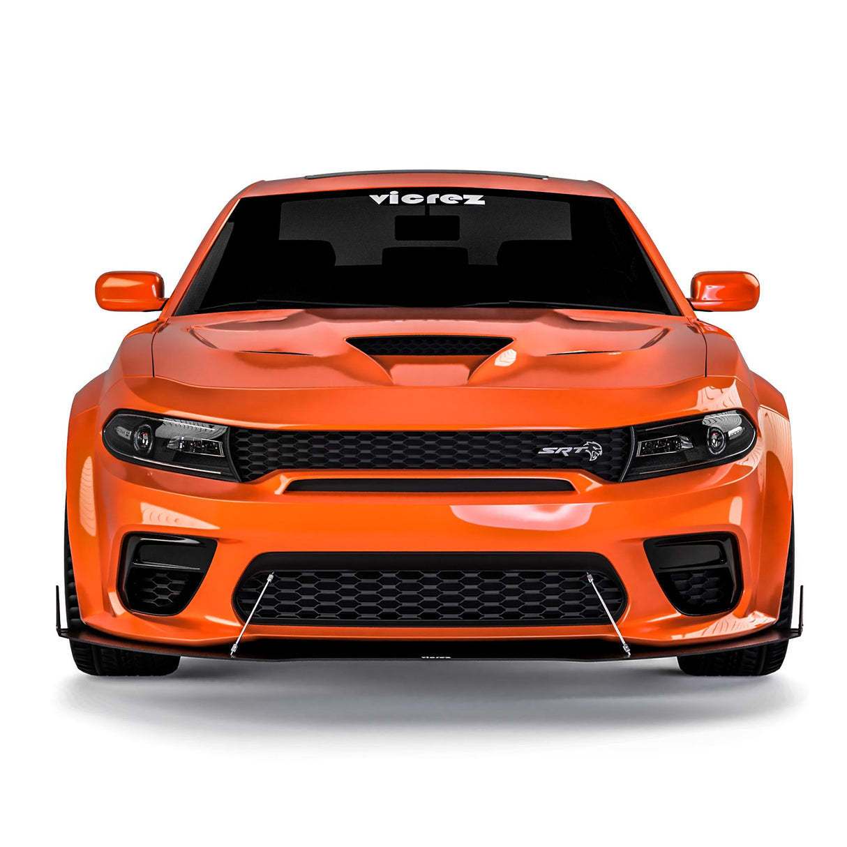 2020-2023 Dodge Charger Widebody VR3 Style Front Bumper Lip Splitter - Vicrez