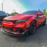 2020-2023 Dodge Charger Widebody VR3 Style Front Bumper Lip Splitter - Vicrez