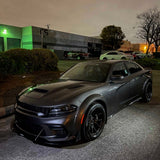 2020-2023 Dodge Charger Widebody VR3 Style Front Bumper Lip Splitter - Vicrez
