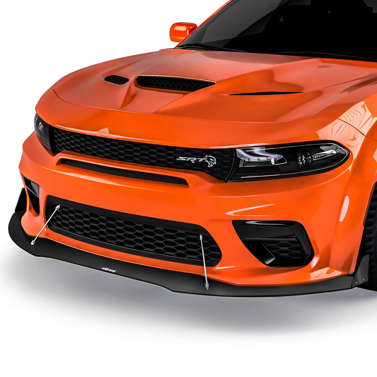 2020-2023 Dodge Charger Widebody VR3 Style Front Bumper Lip Splitter - Vicrez