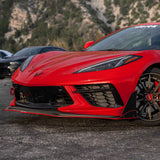 2020-2026 Chevrolet Corvette C8 VZR1 Style Front Bumper Lip Splitter - Vicrez