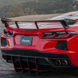 2020-2026 Chevrolet Corvette C8 High Wing Style Rear Spoiler - Vicrez Carbon Fiber