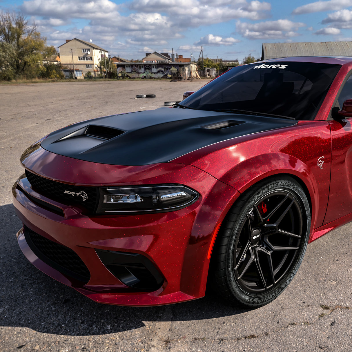 2015-2023 Dodge Charger SRT Hellcat Style Widebody Kit - Vicrez