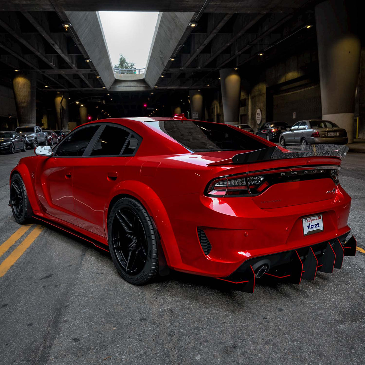 2015-2023 Dodge Charger SRT Hellcat Style Widebody Kit - Vicrez