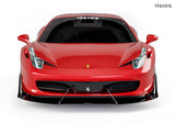 2009-2015 Ferrari 458 Front Bumper Lip Splitter - Vicrez