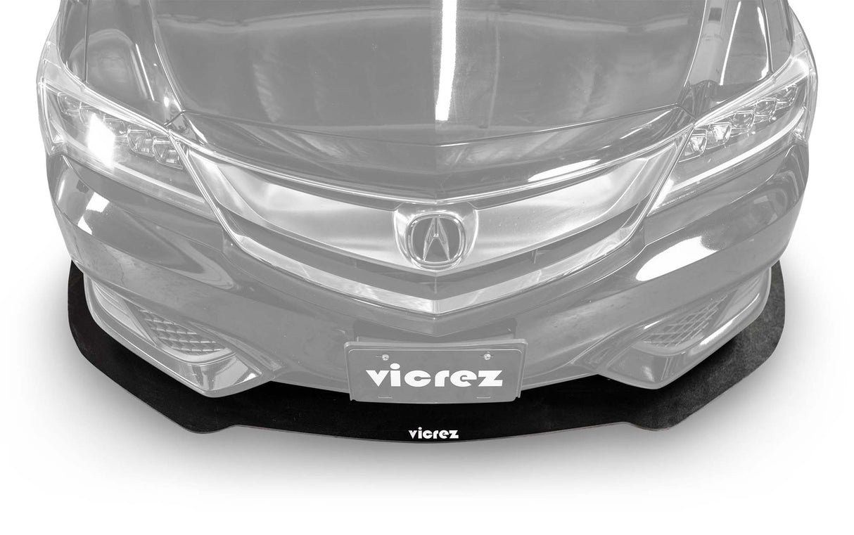 2013-2018 Acura ILX VZ Style Front Bumper Lip Splitter - Vicrez