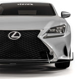 2015-2024 Lexus RC350 VZ Style Front Splitter - Vicrez