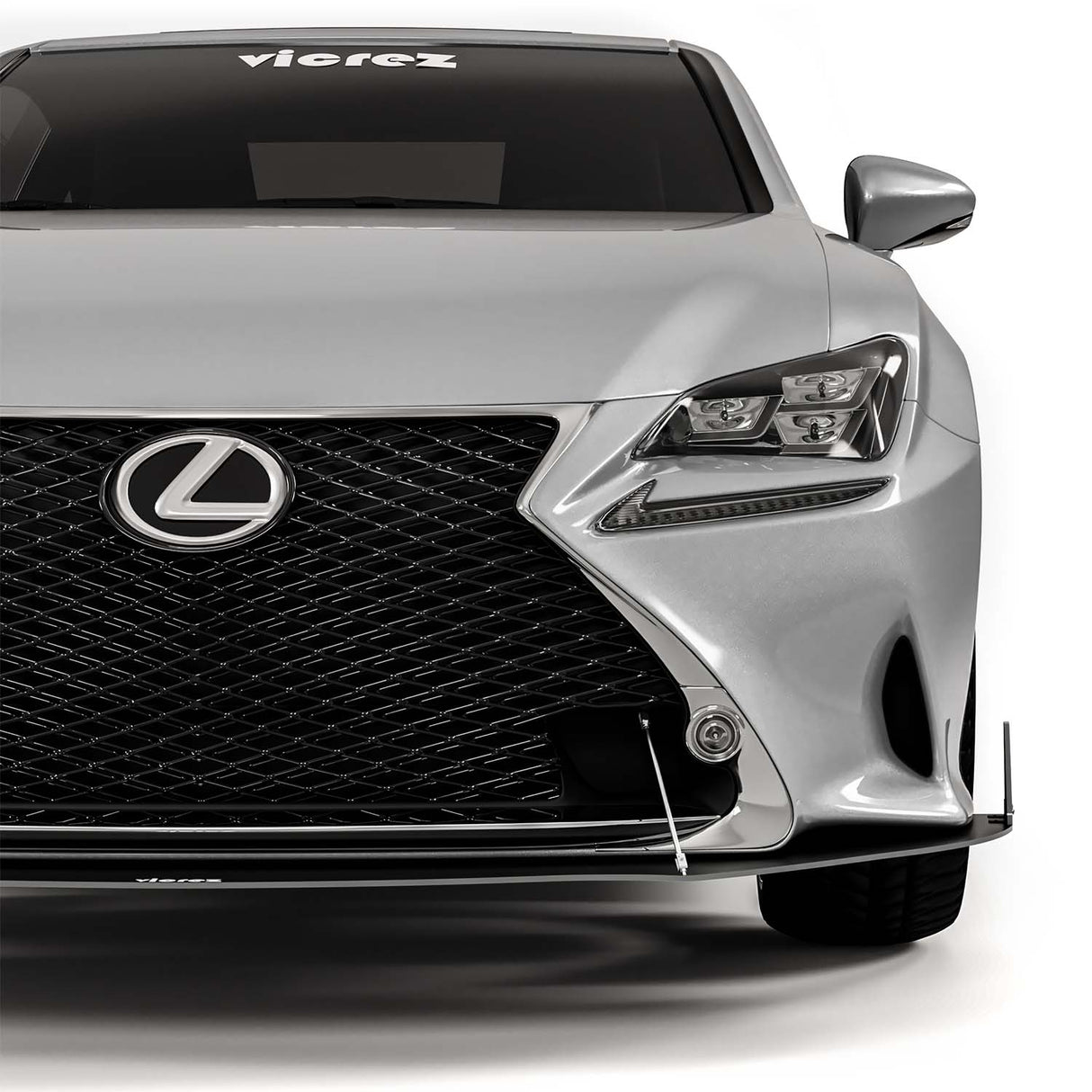 2015-2024 Lexus RC350 VZ Style Front Splitter - Vicrez