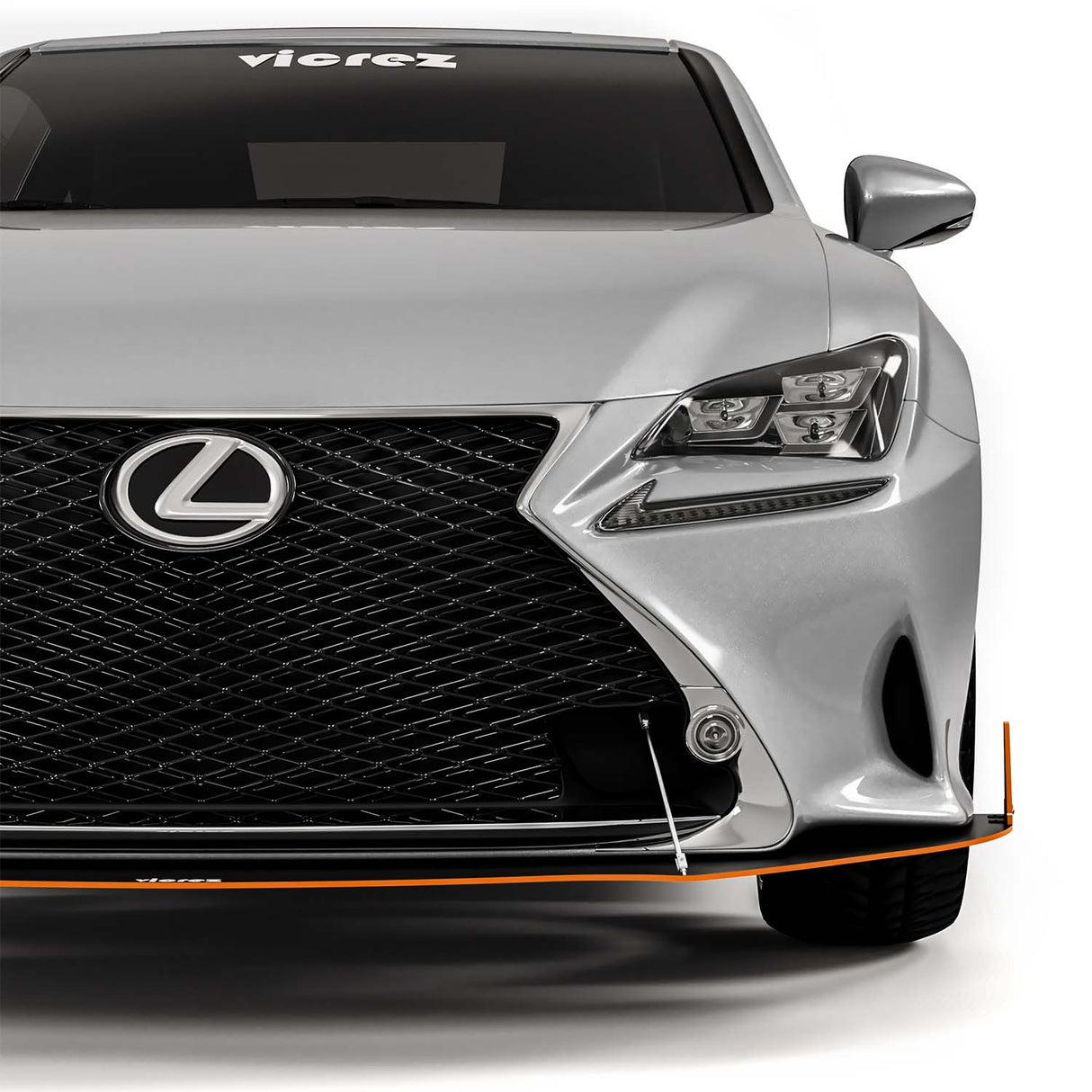 2015-2024 Lexus RC350 VZ Style Front Splitter - Vicrez