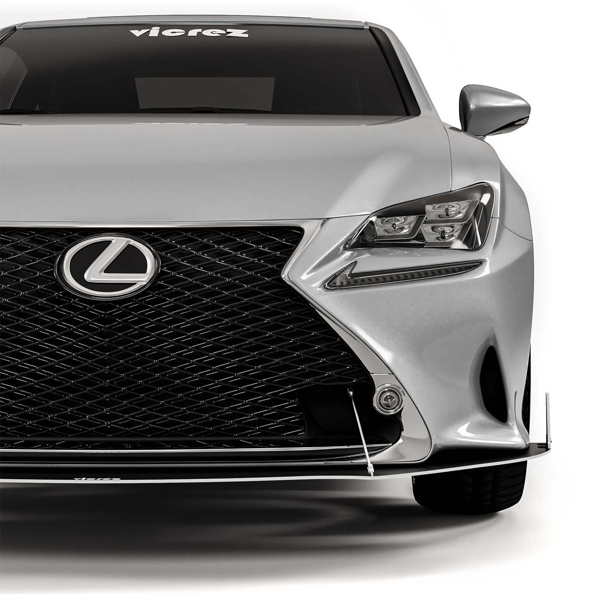 2015-2024 Lexus RC350 VZ Style Front Splitter - Vicrez