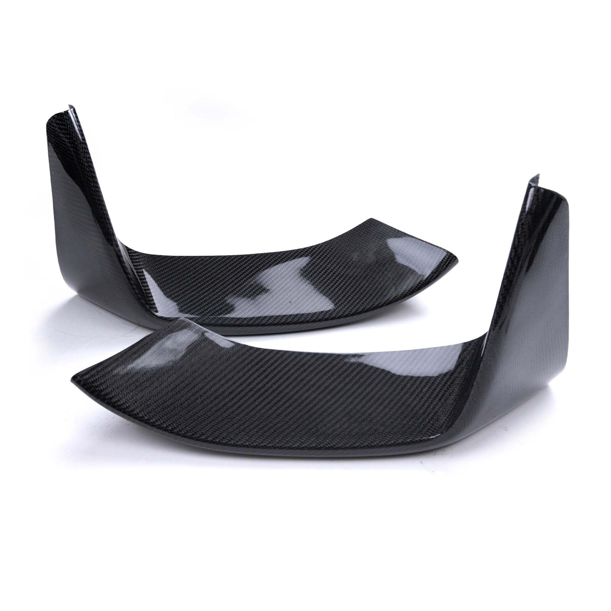 2015-2019 BMW M3/M4 VZ1 Style Front Lip Splitters - Vicrez Carbon Fiber