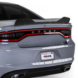 2015-2023 Dodge Charger VZ1 Style Wicker Bill for 3 Piece Spoiler - Vicrez
