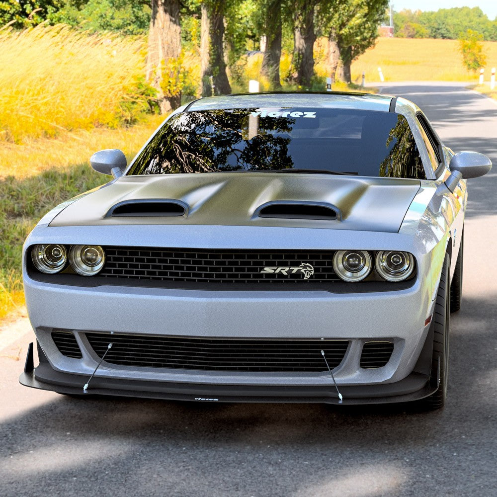 2015-2023 Dodge Challenger VZ Style Front Bumper Splitter - Vicrez