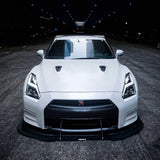 2007-2016 Nissan GTR VZ3 Style Front Bumper Lip Splitter - Vicrez