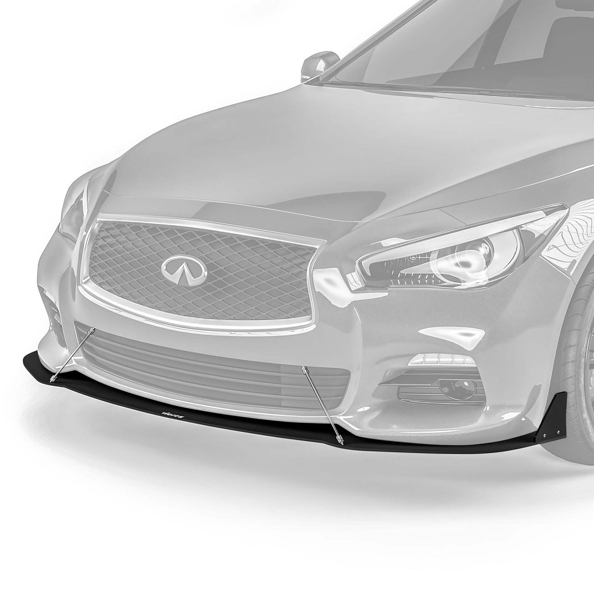 2014-2020 Infiniti Q50 VZ3 Style Front Bumper Splitter - Vicrez