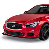 2014-2020 Infiniti Q50 VZ3 Style Front Bumper Splitter - Vicrez