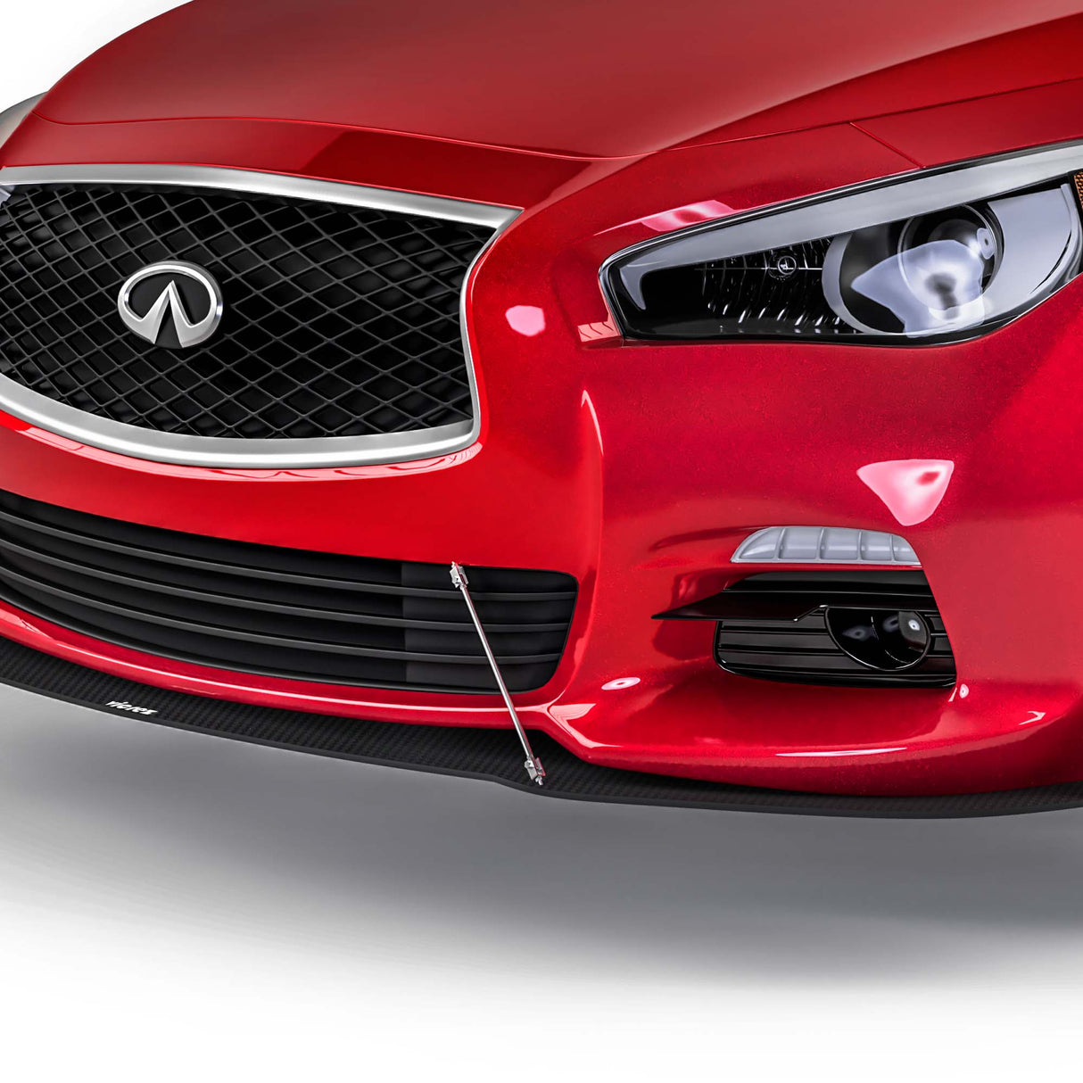 2014-2020 Infiniti Q50 VZ3 Style Front Bumper Splitter - Vicrez