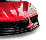 2020-2026 Chevrolet Corvette C8 VZR1 Style Front Bumper Lip Splitter - Vicrez