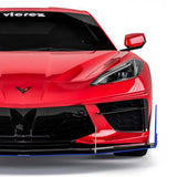 2020-2026 Chevrolet Corvette C8 VZR1 Style Front Bumper Lip Splitter - Vicrez