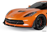 2014-2019 Chevrolet Corvette C7 VZR1 Style Front Bumper Splitter - Vicrez