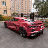 2020-2026 Chevrolet Corvette C8 R1 Style Rear Diffuser - Vicrez