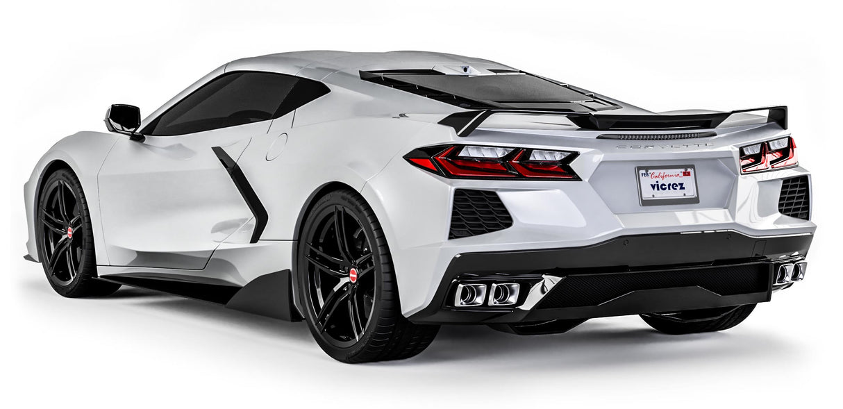 2020-2026 Chevrolet Corvette C8 VZR1 Style Side Skirt Splitters - Vicrez