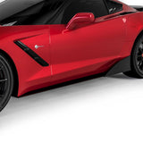 2014-2019 Chevrolet Corvette C7 VZR1 Style Side Skirt Splitters - Vicrez