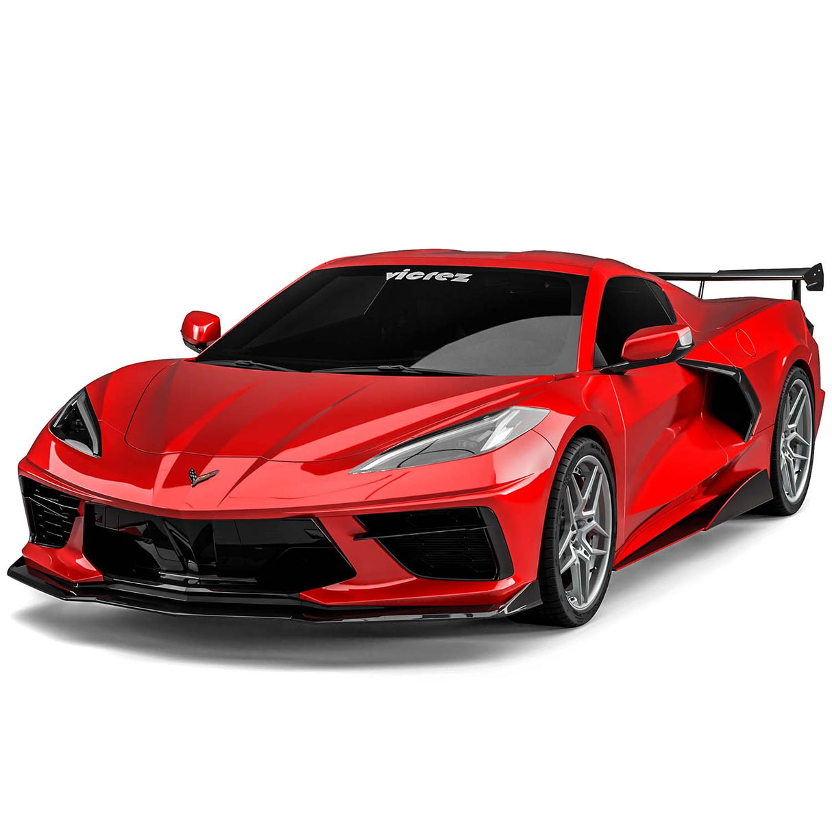 2020-2026 Chevrolet Corvette C8 VZR1 Style Front Bumper Lip - Vicrez