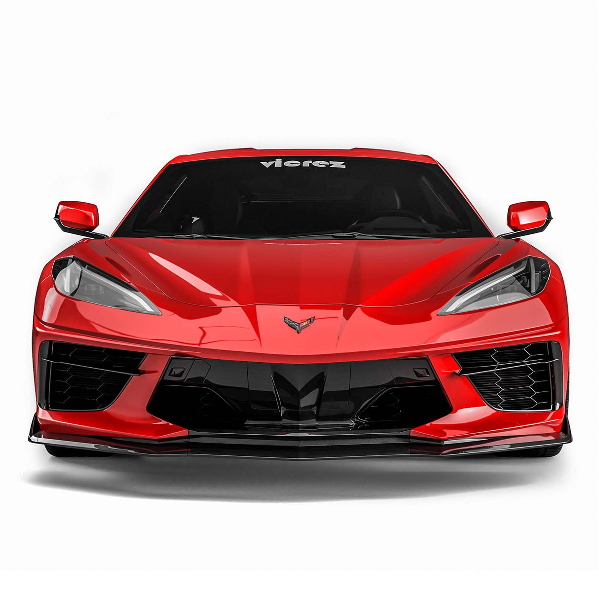 2020-2026 Chevrolet Corvette C8 VZR1 Style Front Bumper Lip - Vicrez