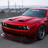 2015-2023 Dodge Challenger Widebody Look Front Bumper Lip Splitter - Vicrez