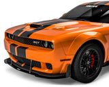 2015-2023 Dodge Challenger Widebody Look Front Bumper Lip Splitter - Vicrez